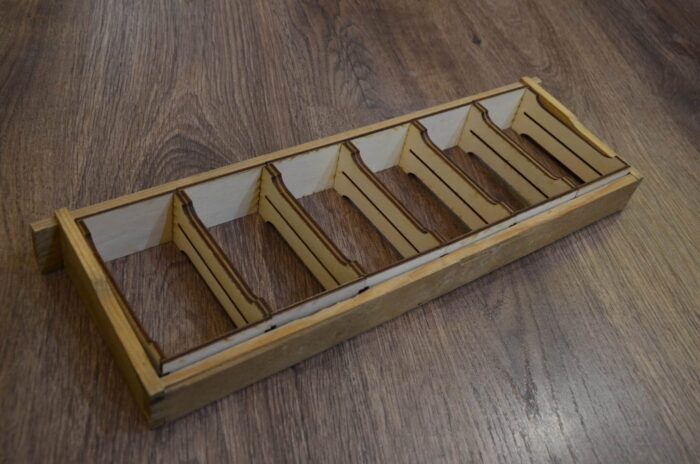 Sekciju rāmīši šūnu medum - Izmērs 4 - 4 sekcijas - Image 4