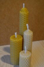 4.gab bišu vaska sveces dažāda izmēra - Image 2