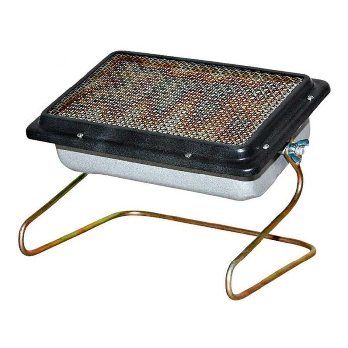 Infrasarkanais gāzes sildītājs 3.6 kW komplekts ar šļūteni, reduktoru un savienotājiem - Image 2