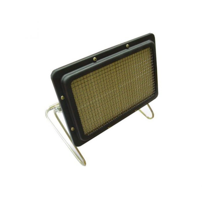 Infrasarkanais gāzes sildītājs 3.6 kW komplekts ar šļūteni, reduktoru un savienotājiem - Image 4