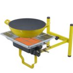 Infrasarkanais gāzes sildītājs 2,9 kW komplekts ar aizsardzību pret noplūdi, šļūteni, reduktoru un savienotāju skavām - Image 3