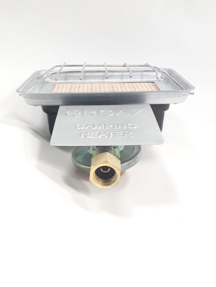 Infrasarkanais gāzes sildītājs balonam 1,3 kW vai tūrisma sildītājs ar reduktoru - Image 4